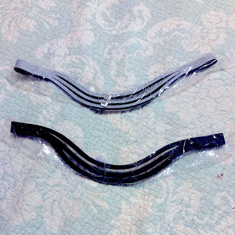 NWT navy sparkly Equestroom brow band would sell both colors together discounted